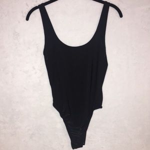 Scoop-neck Bodysuit